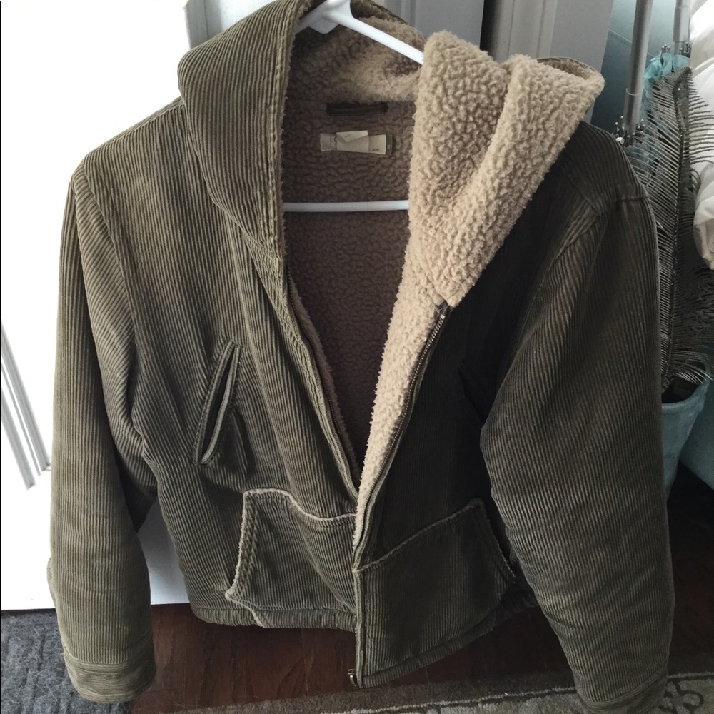 J. Crew corduroy winter jacket